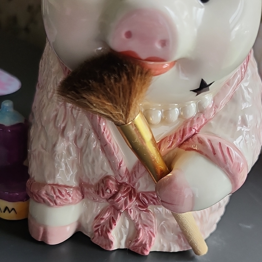 Mud Pie Charming Piggy Bank - Picture 6 of 7